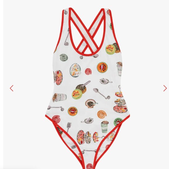 Bo One Piece - Caviar Dreams White Lisa Says Gah 3XL only - Picture 5 of 5